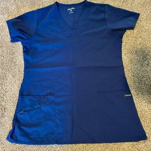 Women’s Jockey Scrub Top Navy Blue size Medium